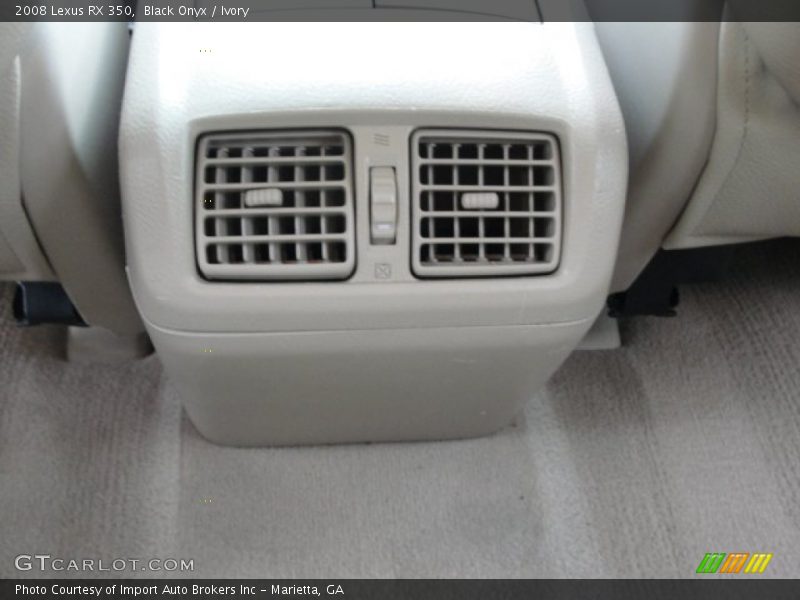 Black Onyx / Ivory 2008 Lexus RX 350