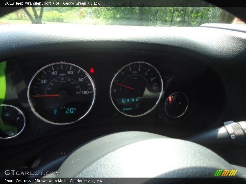  2013 Wrangler Sport 4x4 Sport 4x4 Gauges