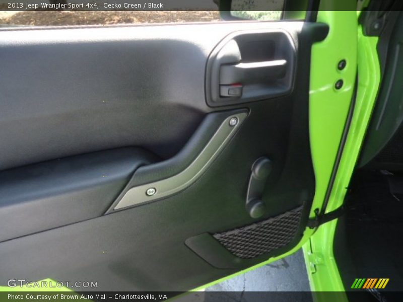 Gecko Green / Black 2013 Jeep Wrangler Sport 4x4