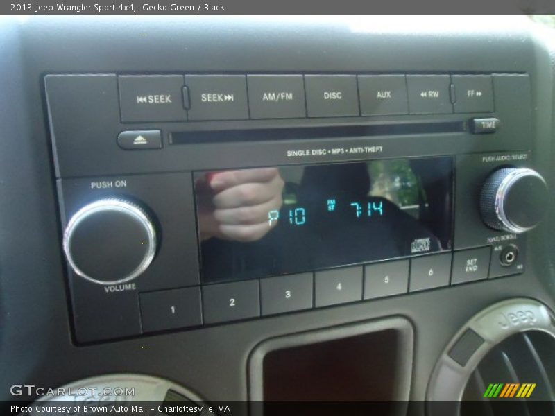 Audio System of 2013 Wrangler Sport 4x4
