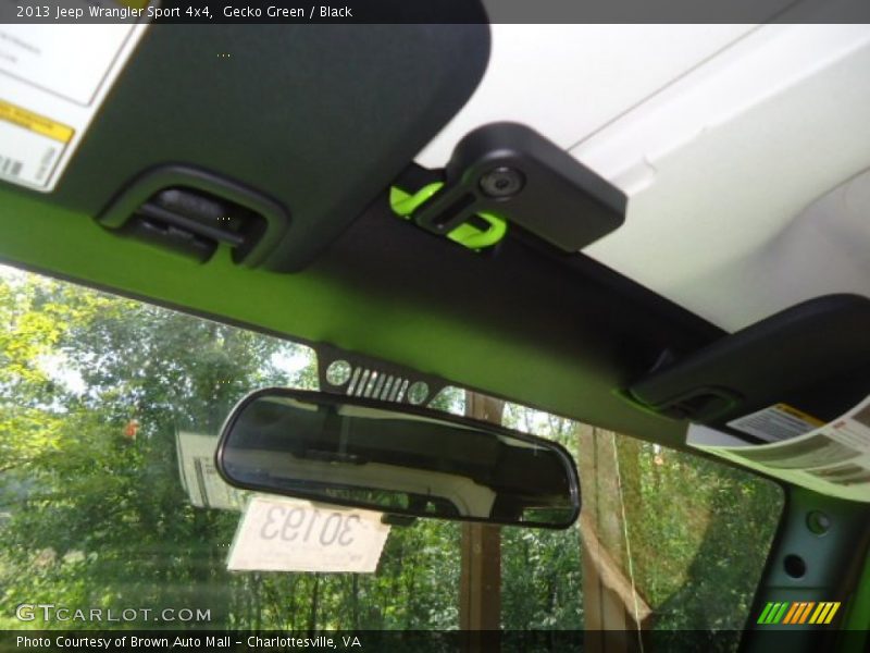 Gecko Green / Black 2013 Jeep Wrangler Sport 4x4