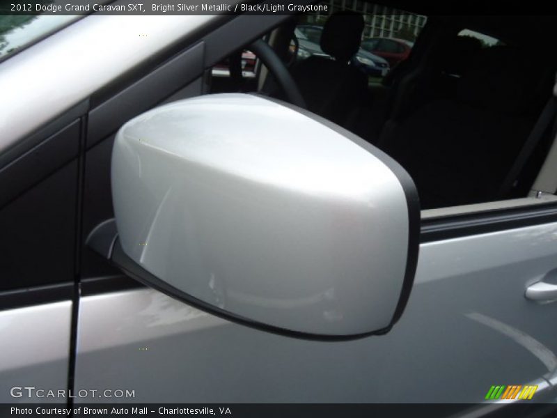 Bright Silver Metallic / Black/Light Graystone 2012 Dodge Grand Caravan SXT
