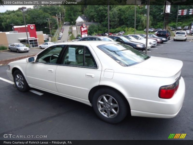 White Diamond / Oatmeal 1999 Cadillac Seville STS