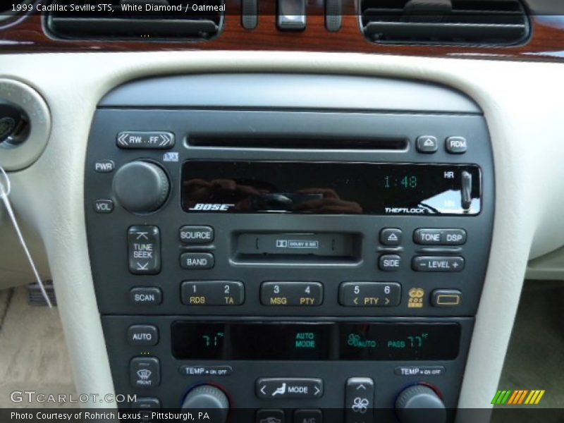 White Diamond / Oatmeal 1999 Cadillac Seville STS