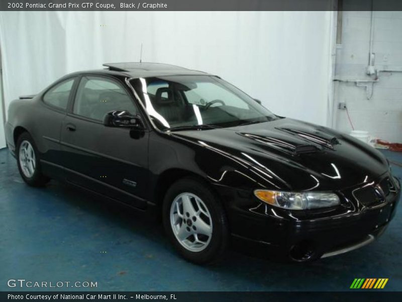 Black / Graphite 2002 Pontiac Grand Prix GTP Coupe