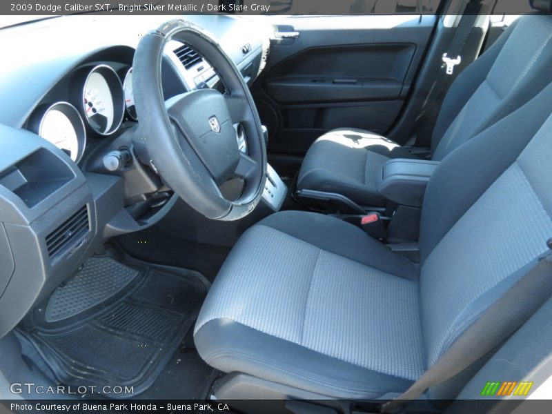 Bright Silver Metallic / Dark Slate Gray 2009 Dodge Caliber SXT
