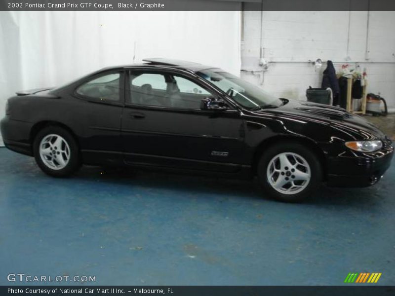 Black / Graphite 2002 Pontiac Grand Prix GTP Coupe