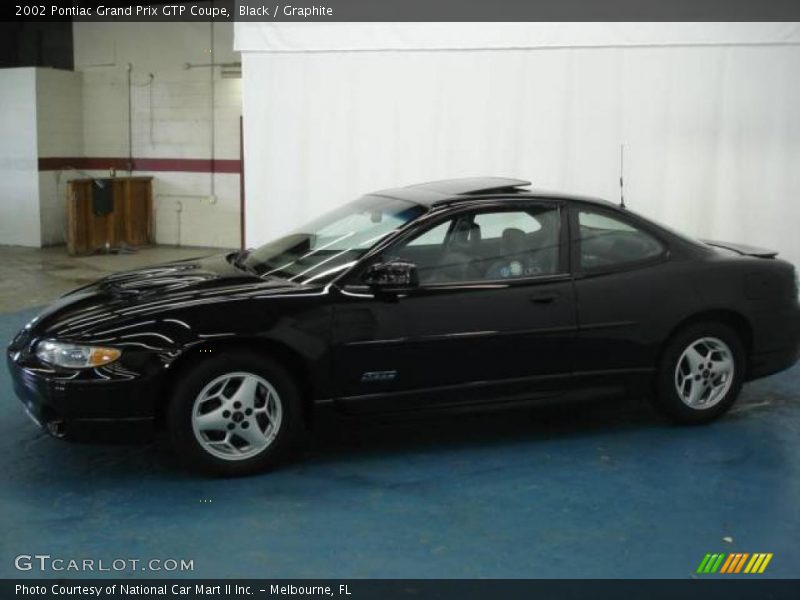 Black / Graphite 2002 Pontiac Grand Prix GTP Coupe