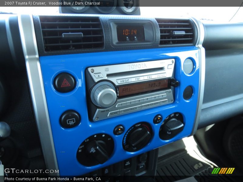 Voodoo Blue / Dark Charcoal 2007 Toyota FJ Cruiser