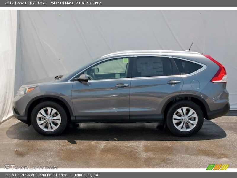 Polished Metal Metallic / Gray 2012 Honda CR-V EX-L