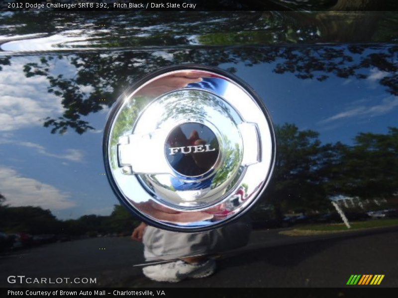 Pitch Black / Dark Slate Gray 2012 Dodge Challenger SRT8 392