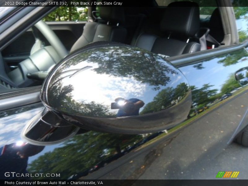 Pitch Black / Dark Slate Gray 2012 Dodge Challenger SRT8 392