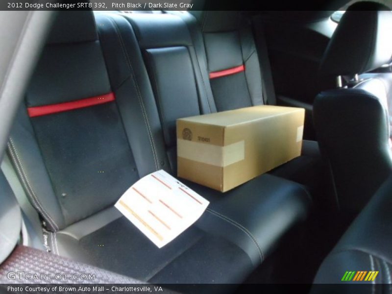 Pitch Black / Dark Slate Gray 2012 Dodge Challenger SRT8 392