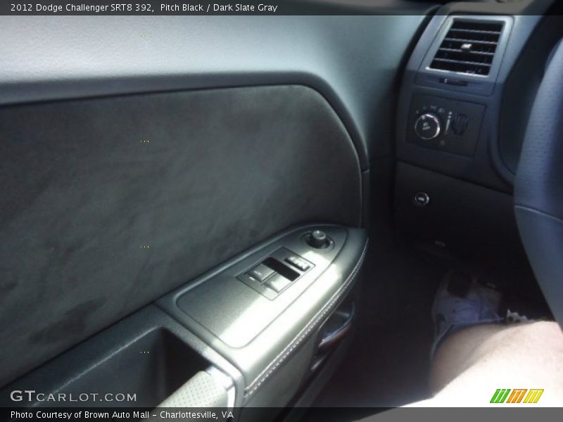 Pitch Black / Dark Slate Gray 2012 Dodge Challenger SRT8 392
