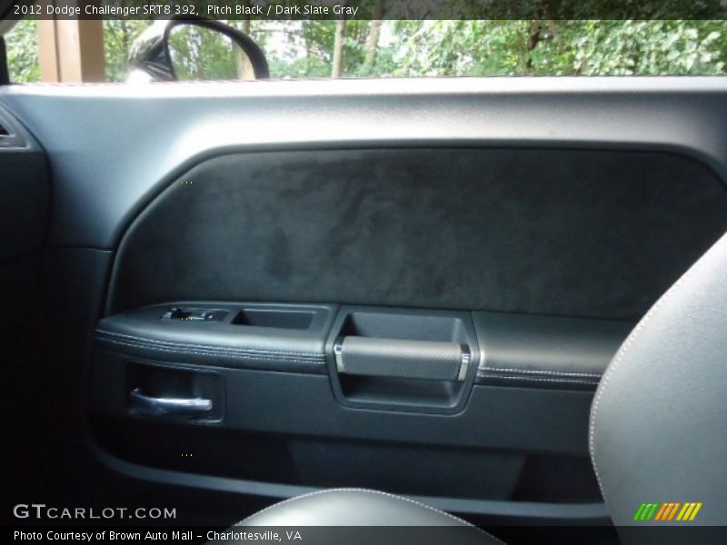 Pitch Black / Dark Slate Gray 2012 Dodge Challenger SRT8 392