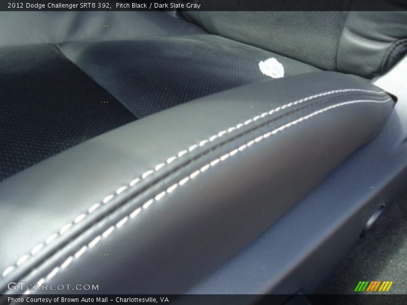 Pitch Black / Dark Slate Gray 2012 Dodge Challenger SRT8 392