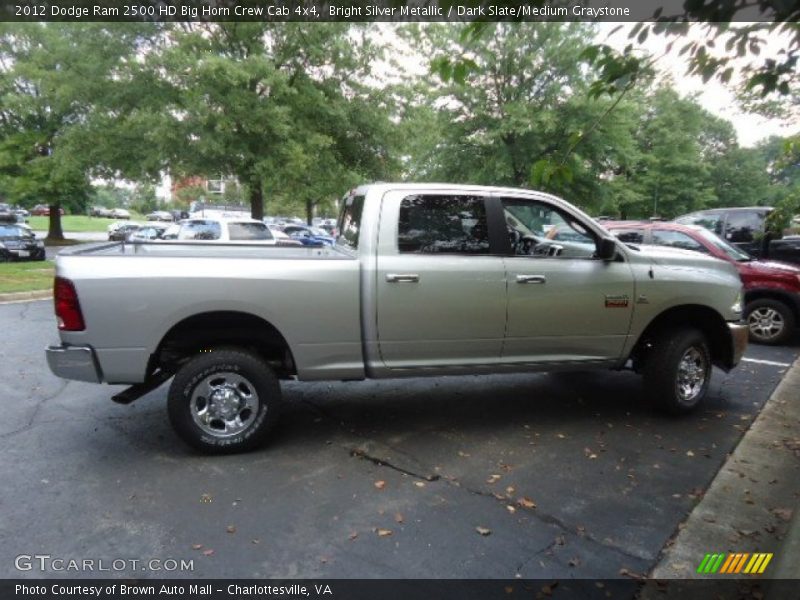 Bright Silver Metallic / Dark Slate/Medium Graystone 2012 Dodge Ram 2500 HD Big Horn Crew Cab 4x4