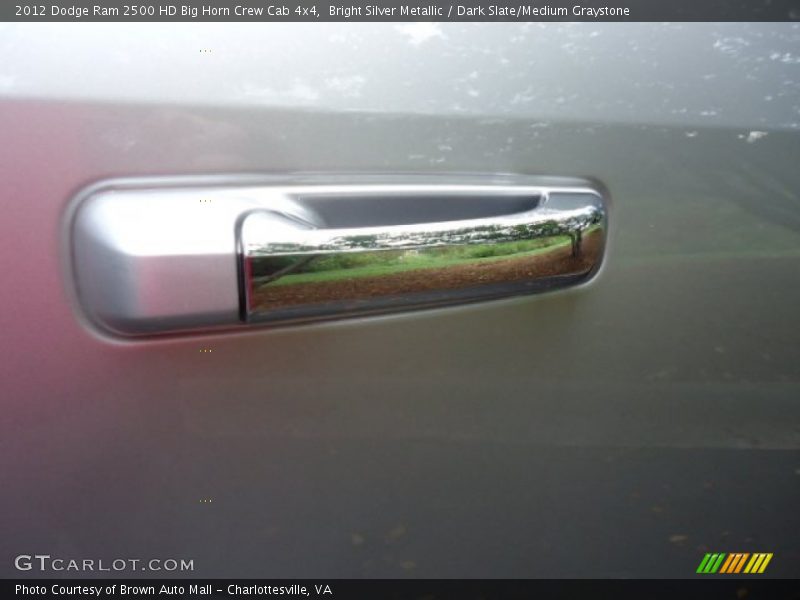 Bright Silver Metallic / Dark Slate/Medium Graystone 2012 Dodge Ram 2500 HD Big Horn Crew Cab 4x4