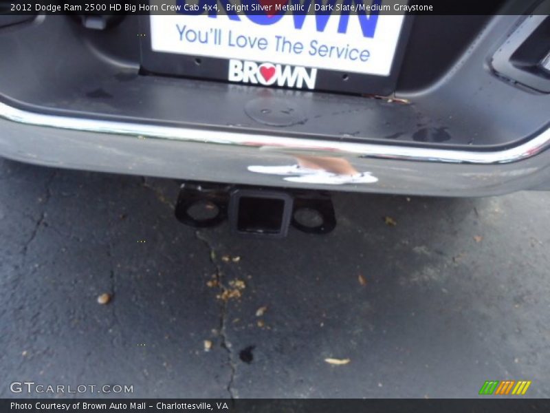 Bright Silver Metallic / Dark Slate/Medium Graystone 2012 Dodge Ram 2500 HD Big Horn Crew Cab 4x4