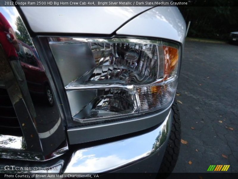 Bright Silver Metallic / Dark Slate/Medium Graystone 2012 Dodge Ram 2500 HD Big Horn Crew Cab 4x4