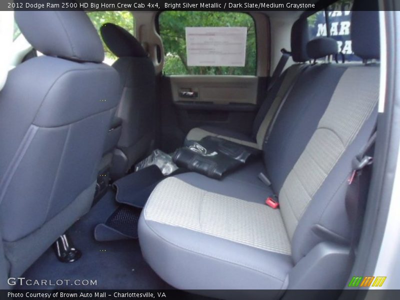 Bright Silver Metallic / Dark Slate/Medium Graystone 2012 Dodge Ram 2500 HD Big Horn Crew Cab 4x4