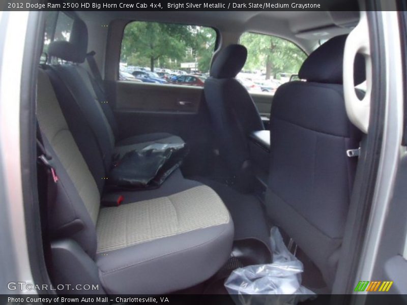 Bright Silver Metallic / Dark Slate/Medium Graystone 2012 Dodge Ram 2500 HD Big Horn Crew Cab 4x4