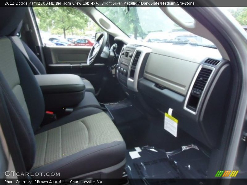 Bright Silver Metallic / Dark Slate/Medium Graystone 2012 Dodge Ram 2500 HD Big Horn Crew Cab 4x4