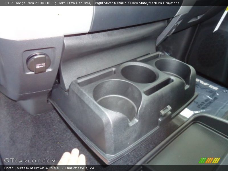 Bright Silver Metallic / Dark Slate/Medium Graystone 2012 Dodge Ram 2500 HD Big Horn Crew Cab 4x4
