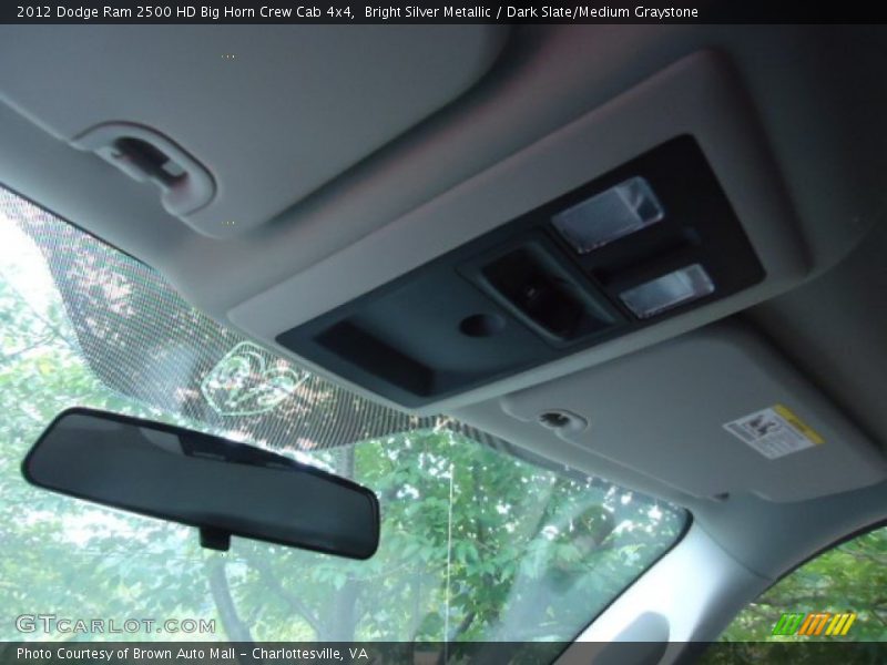 Bright Silver Metallic / Dark Slate/Medium Graystone 2012 Dodge Ram 2500 HD Big Horn Crew Cab 4x4