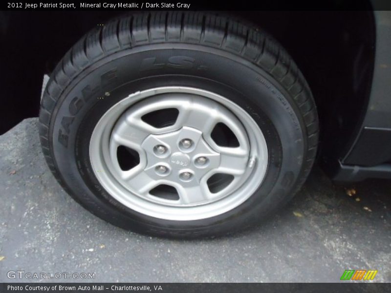 Mineral Gray Metallic / Dark Slate Gray 2012 Jeep Patriot Sport