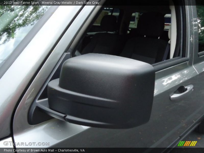 Mineral Gray Metallic / Dark Slate Gray 2012 Jeep Patriot Sport