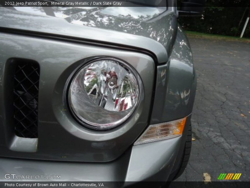 Mineral Gray Metallic / Dark Slate Gray 2012 Jeep Patriot Sport
