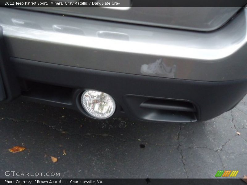 Mineral Gray Metallic / Dark Slate Gray 2012 Jeep Patriot Sport
