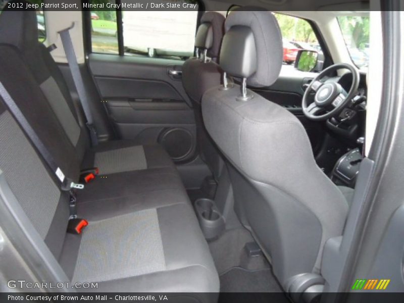 Mineral Gray Metallic / Dark Slate Gray 2012 Jeep Patriot Sport
