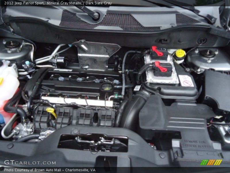 Mineral Gray Metallic / Dark Slate Gray 2012 Jeep Patriot Sport