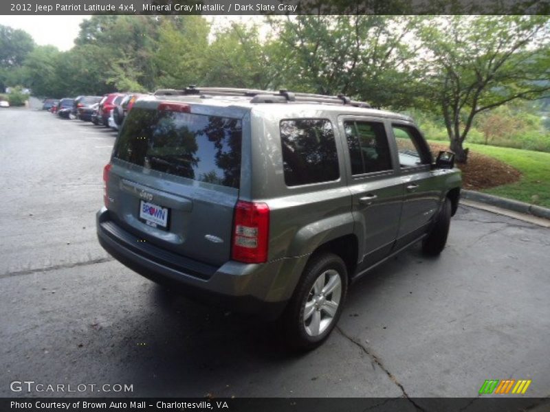 Mineral Gray Metallic / Dark Slate Gray 2012 Jeep Patriot Latitude 4x4