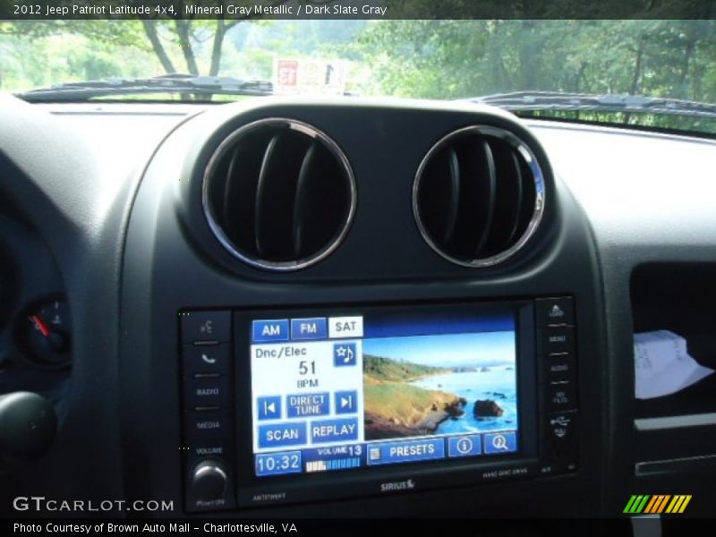 Mineral Gray Metallic / Dark Slate Gray 2012 Jeep Patriot Latitude 4x4