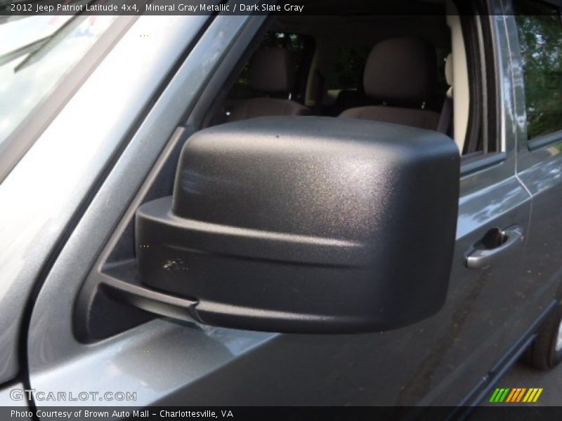 Mineral Gray Metallic / Dark Slate Gray 2012 Jeep Patriot Latitude 4x4