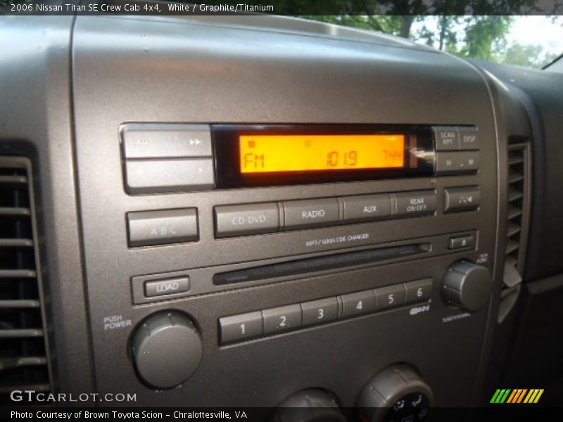 White / Graphite/Titanium 2006 Nissan Titan SE Crew Cab 4x4