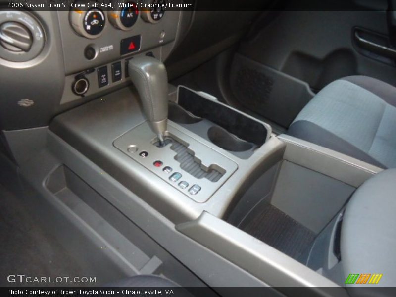 White / Graphite/Titanium 2006 Nissan Titan SE Crew Cab 4x4