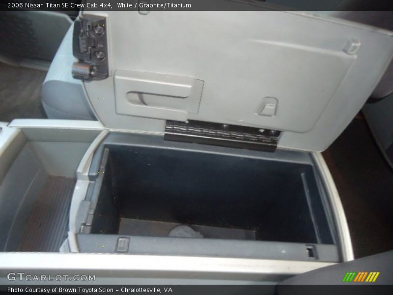 White / Graphite/Titanium 2006 Nissan Titan SE Crew Cab 4x4