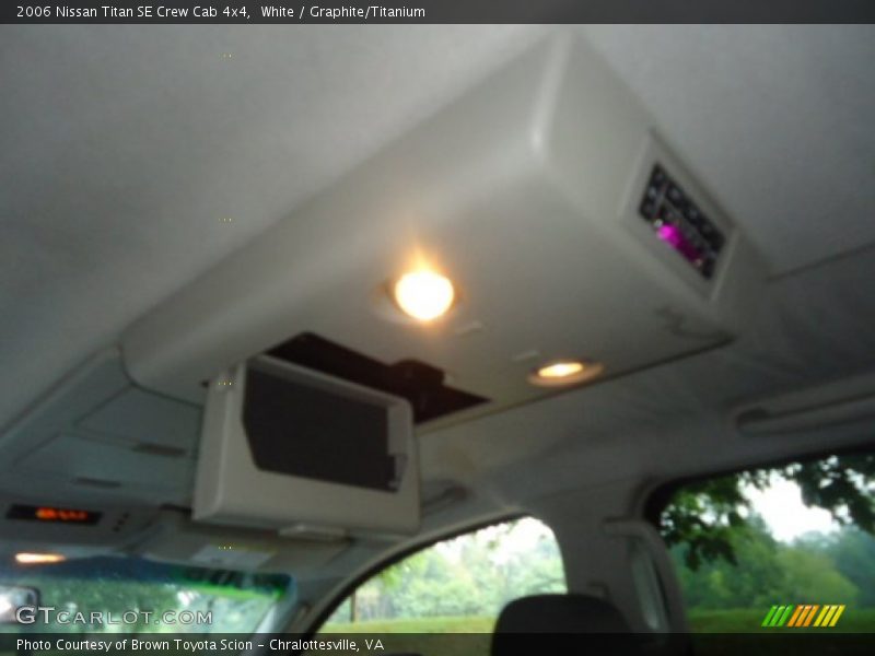 White / Graphite/Titanium 2006 Nissan Titan SE Crew Cab 4x4