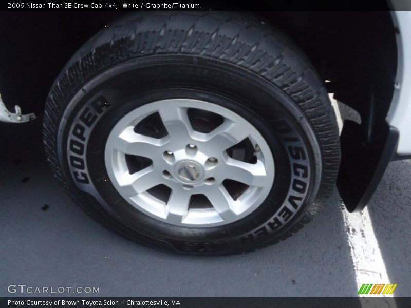 White / Graphite/Titanium 2006 Nissan Titan SE Crew Cab 4x4