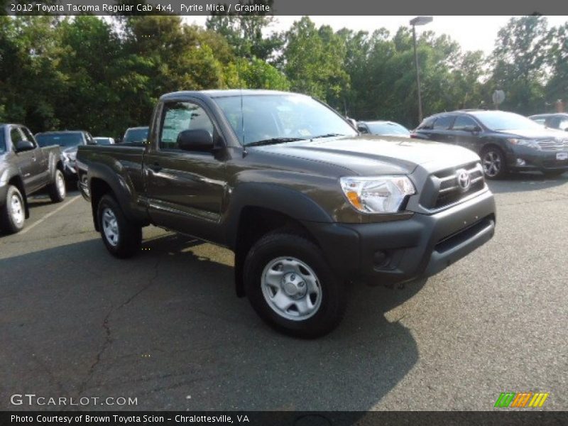 Pyrite Mica / Graphite 2012 Toyota Tacoma Regular Cab 4x4