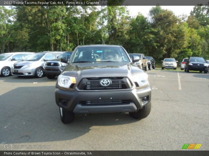 Pyrite Mica / Graphite 2012 Toyota Tacoma Regular Cab 4x4