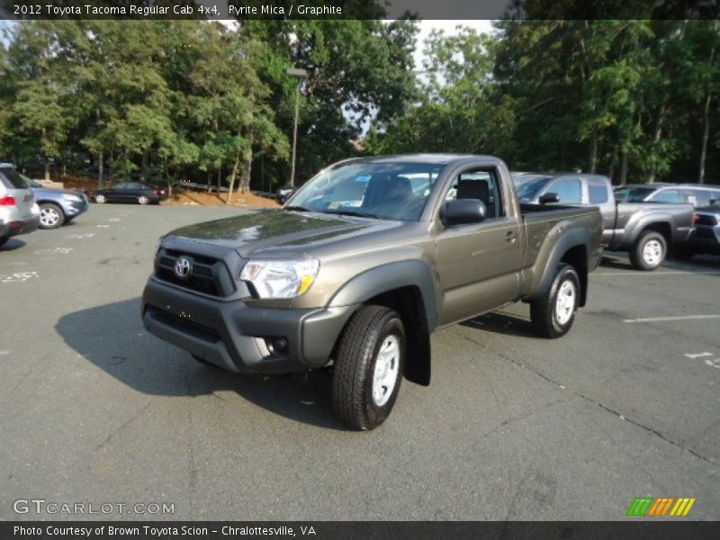 Pyrite Mica / Graphite 2012 Toyota Tacoma Regular Cab 4x4
