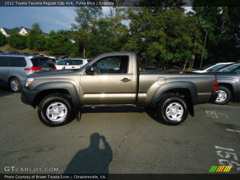 Pyrite Mica / Graphite 2012 Toyota Tacoma Regular Cab 4x4