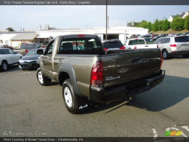 Pyrite Mica / Graphite 2012 Toyota Tacoma Regular Cab 4x4