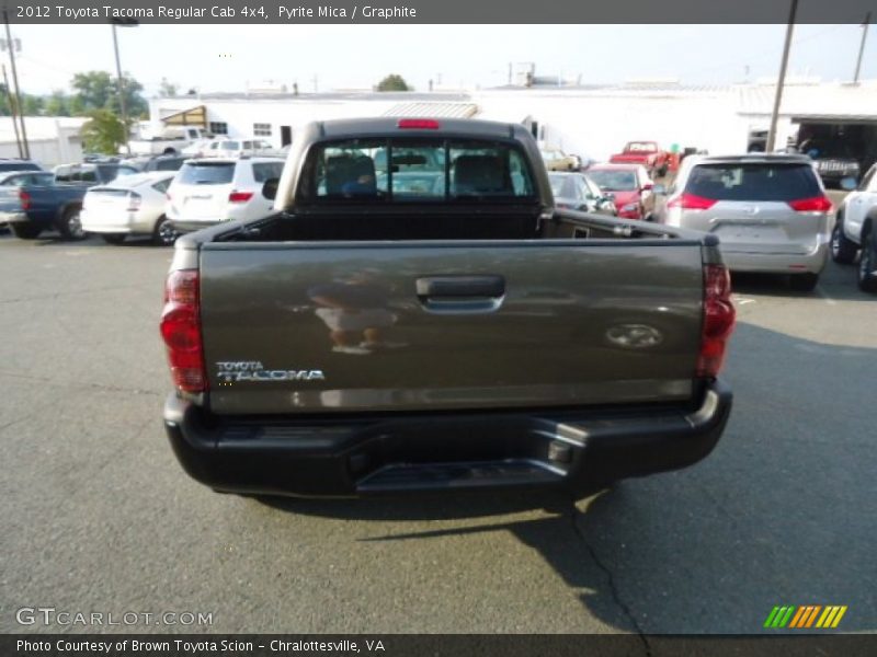 Pyrite Mica / Graphite 2012 Toyota Tacoma Regular Cab 4x4