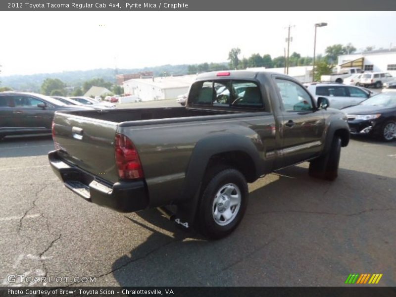Pyrite Mica / Graphite 2012 Toyota Tacoma Regular Cab 4x4